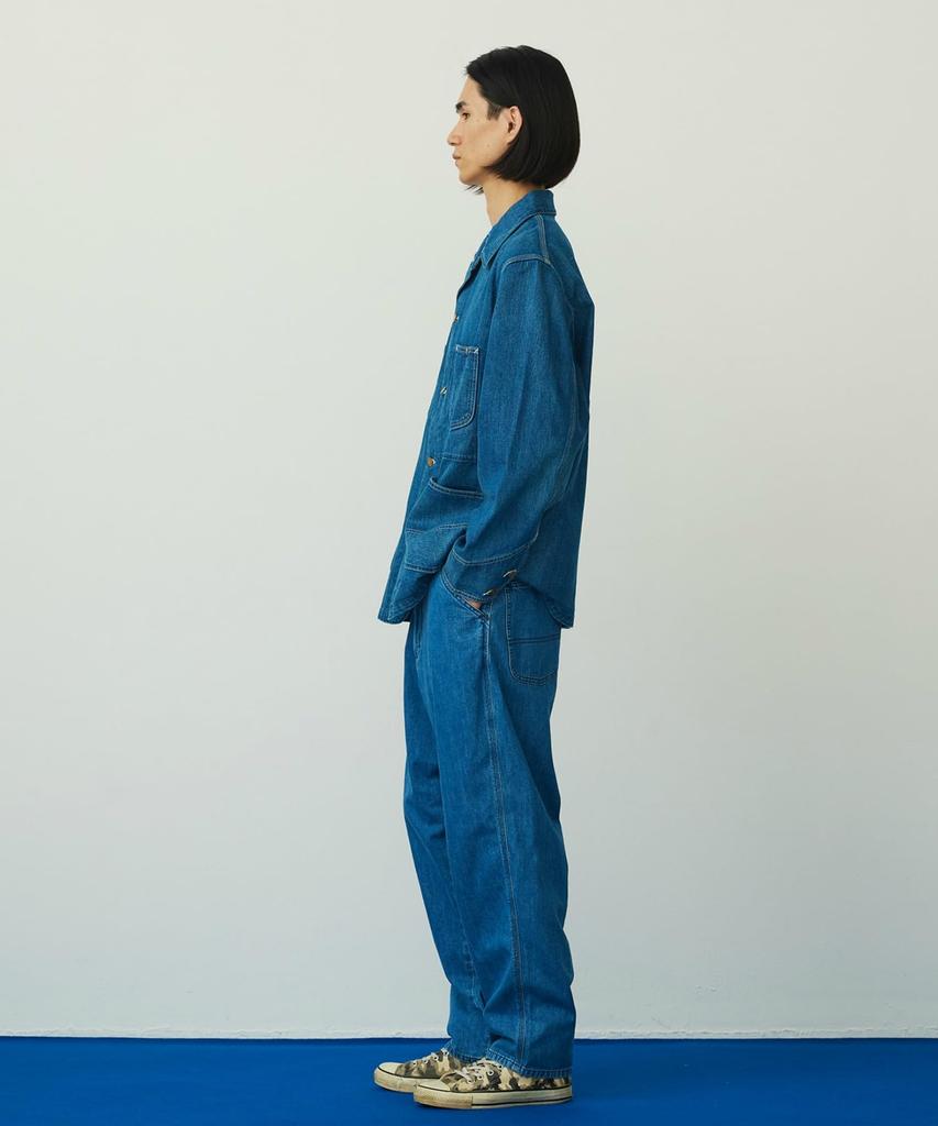 Lee Wide Denim Painter Mid Wash Men's Pants,