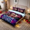 3 Weihnachten K-Pop Dämonenjäger Bedrucktes kernloses Bettwäscheset Weich Bequem Schlafsaal Schlafzimmer Mehrere Größen Maschinenwaschbar