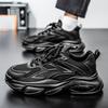 Spring Men's Shoes Breathable Mesh Youth Sports Shoes Casual Thick-soled All-match Daddy Trendy Shoes
