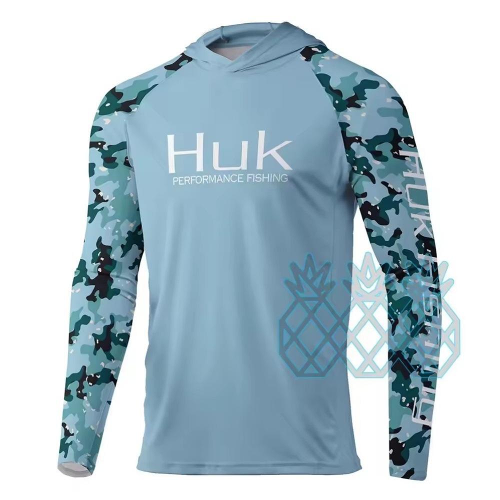 Men's and women's quick-drying clothes, sunscreen shirts, fishing suits, long-sleeved full-print T-shirts, fishing suits.