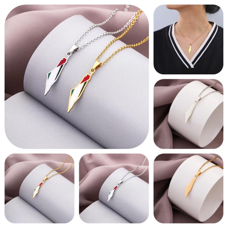Trendy Stainless Steel Pendant Necklace For Cross-border E-commerce Geometric Shape O Chain Style
