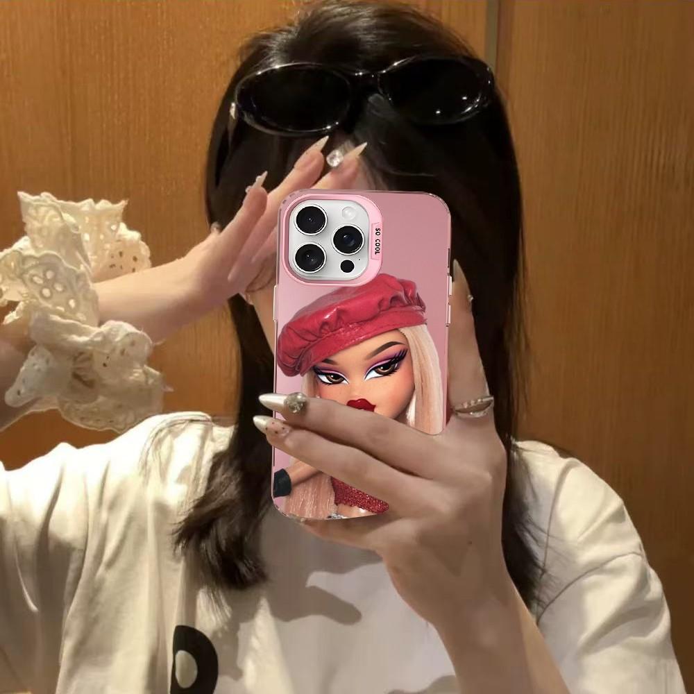 Fashion B-Bratz D-Doll Phone Case For IPhone 16 15 14 13 12 11 Pro Max X XR XSMAX 8 7 Plus Matte Shockproof Back Cover