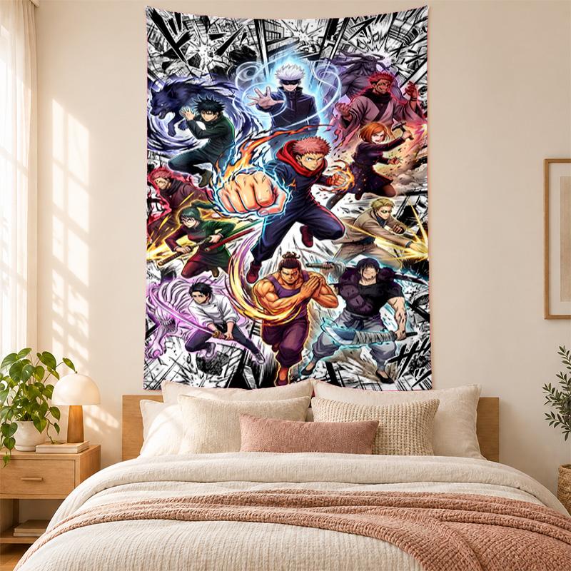 Jujutsu Kaisen Tapestry highquality for decorating living room bedroom dorm walls ideal as bedroom wallart orholiday gift