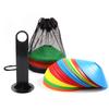 25/50Pcs Colorful Training Marker Cones Durable Soccer Cones  Football Training Equipment