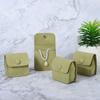 Storage Botton Bracelets Rings Velvet Pouch Jewelry Purse Bags Packaging Snap Bags Gift Packaging