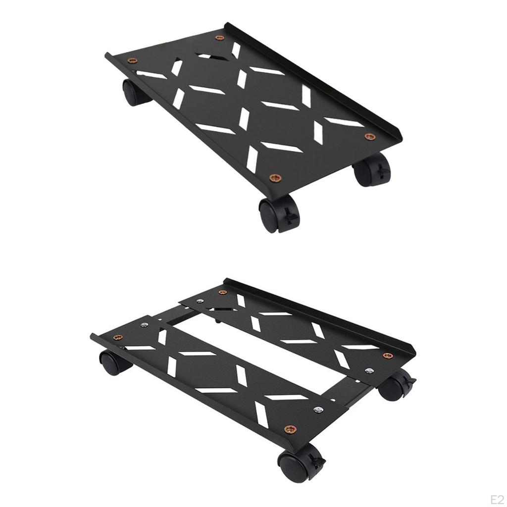 Suporte para Computador Suporte para PC Estável Portátil Acessório Resistente com Rodas Giratórias Elevador para