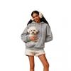 Pet Pocket Hoodie Sweatshirt Unisex Pullover Streetwear