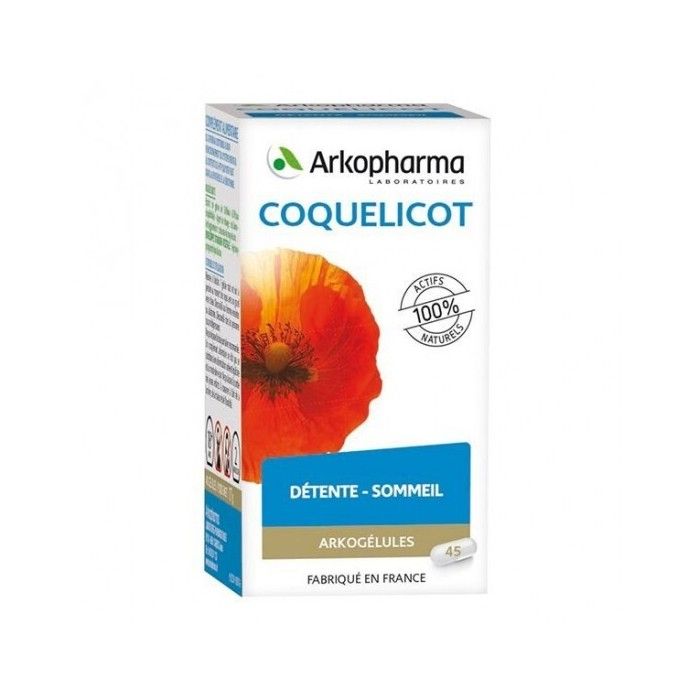 Arkopharma Arkogélules Coquelicot 45 Gelules - Image 3