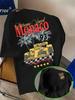 European Sizes Monaco 93 Racing Logo T-Shirt - Retro Racing Suitable for Summer Breathable Short Sleeve Tee with Iconic Monaco '93 Print