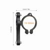 Adjustable Bike Bottle Cage Adapter Aluminum Alloy Bike Water Bottle Cage Holder Mount Adapter