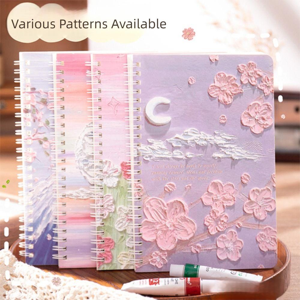 (120Pages/60Sheets) Notebook Thickened Diary Book Korean Version Notepad  Note Taking