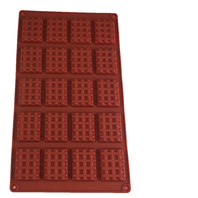 20-hole wafer gypsum mould - 2pcs