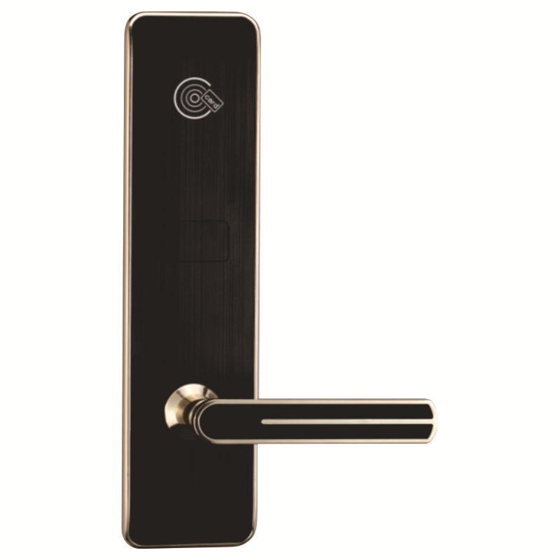 Smart Electronic Door Lock with Card Swipe and Password for B&B and Apartment Rentals