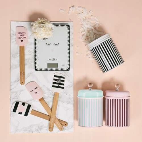 Miss Etoile Closed Eyes Silicone Spatula Dough Scraper
