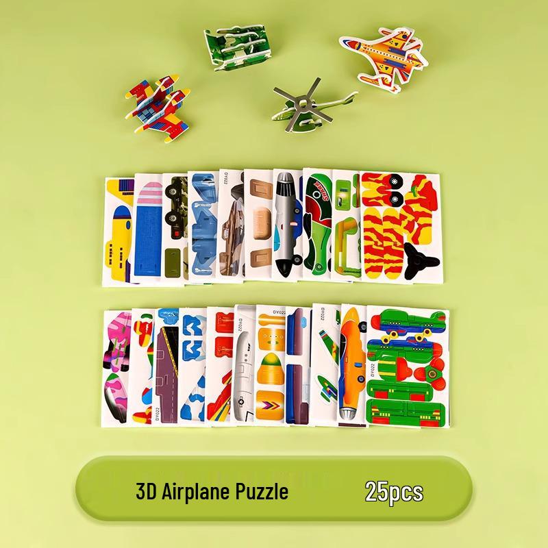 3D Insect Stereo Jigsaw Puzzle: Creative DIY Educational Toy for Kids