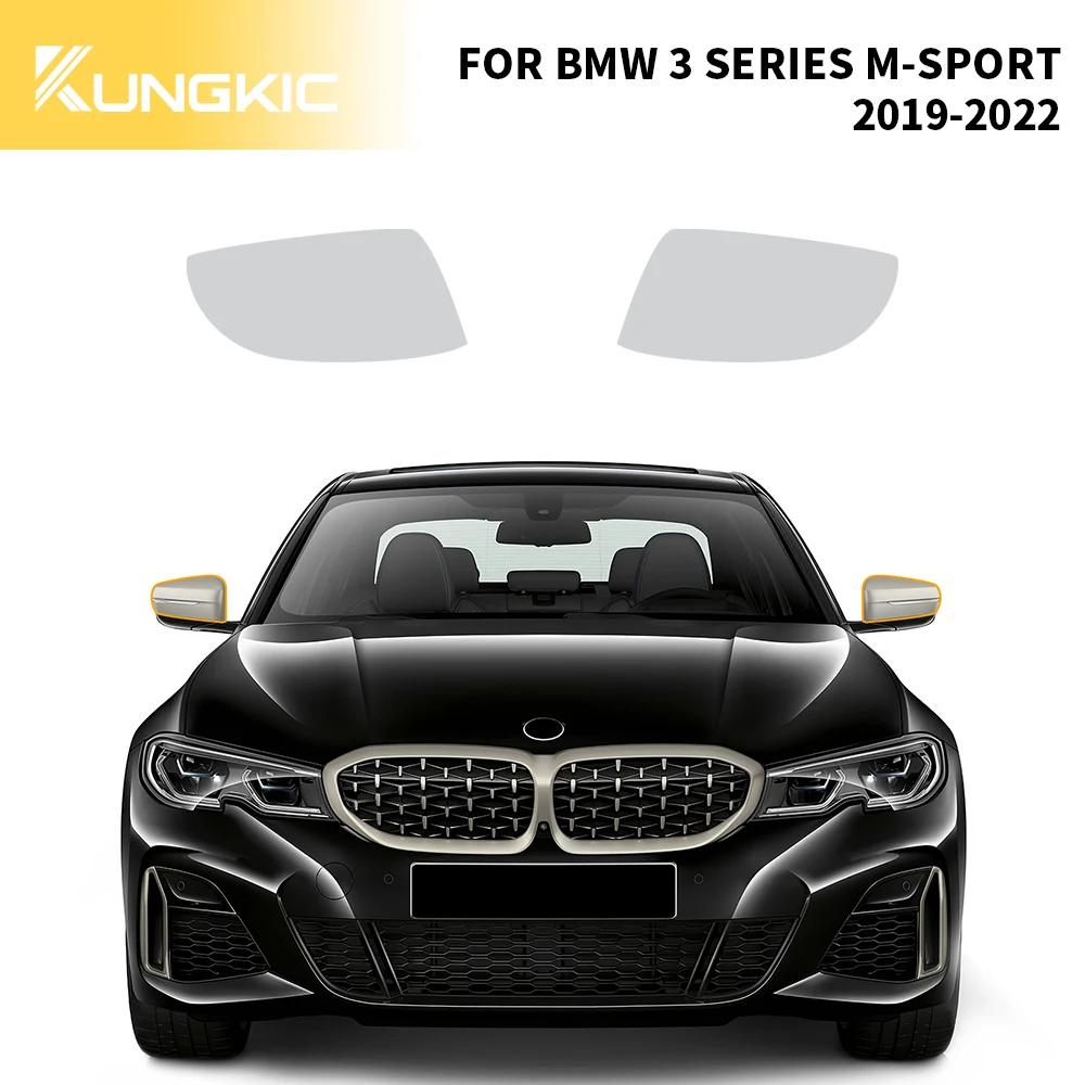 Pre-Cut PPF Film for BMW 3 Series G20 M Sport 2019-2022 Headlight and Rearview Mirror Protection Clear Sticker