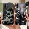 Case For Xiaomi Redmi A1+ A2+ A1 A2 A3 A3X A3 Pro Funda Redmi A5 A4 With Heart Bowknot Floral Flower Motif Cover Soft Silicone