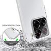 For Xiaomi 15 Pro Clear Phone Case TPU+Acrylic Shockproof Phone Back Cover