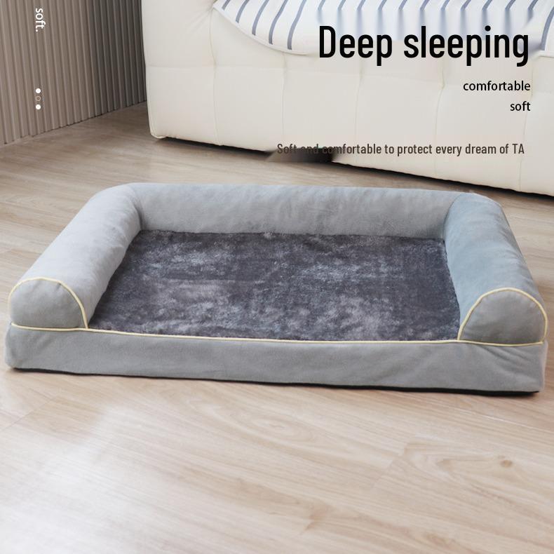 Four Seasons Removable & Washable Dog Bed - Available In Large & Small Sizes for Summer.