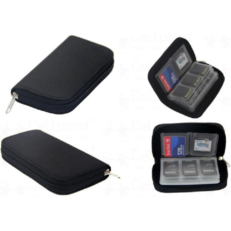 1pcs Memory Card Storage Carrying Pouch Case Holder Wallet For CF/SD/SDHC/MS/DS