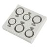 Diamond Ring Silicone Mold Wedding Engagement Ring Fondant Molds Cake Decorating Tools Cupcake Topper Candy Resin Clay Chocolate Gumpaste Mold