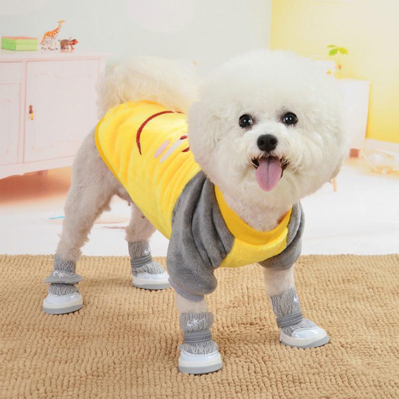 Flanelové oblečky pro psy Podzim Zima Oblečení pro malé psy Měkké Oblečení pro štěňata Čivava Yorkshire Oblečení Psí doplněk