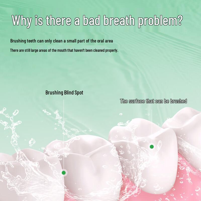 FAWNMUM Fresh Mint Breath Mouthwash