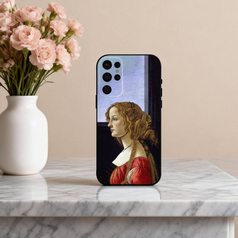 S-Sandro B-Botticelli R-Renaissance Phone Case For Samsung S25,S24,S21,S22,S23,S30,Ultra,S20,Plus,Others Soft Black Case