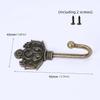 Living Room Decor Home Decoration Wall Hook Iron Wall Mounted Hanging Key Holder Vintage Creative Door Storage Hook Door