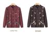 Autumn Winter Wool Cardigan for Middle-aged Women and Elderly - Comfortable Knitwear for Moms