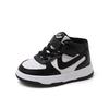 Children's Mid-Top Sneakers, Boys' Classic Casual Shoes, Girls' Mid-Top White Sneakers, Baby Shoes.