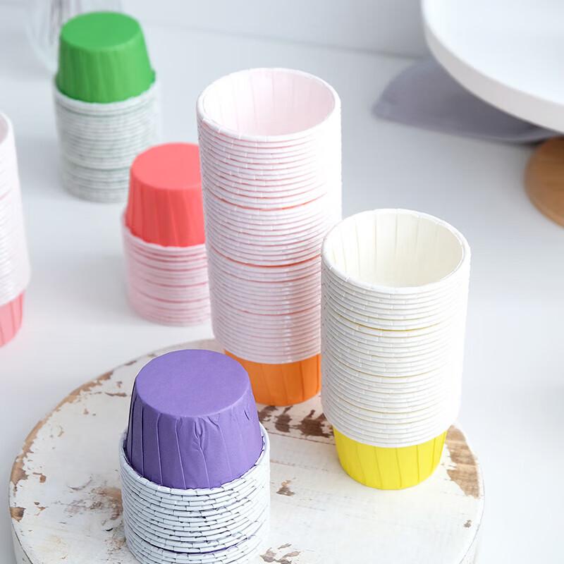 SUNWRAP Solid Color Baking Cupcake Liners