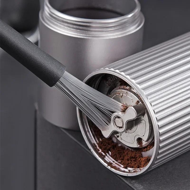 1pc Ground Coffee Cleaning Kit Coffee Cleaning Brush Manual Grinder Coffee Machine Brush