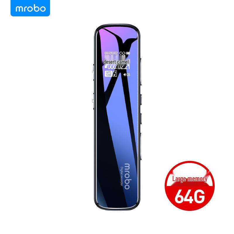 

Портативный диктофон с функцией шумоподавления mRobo — возможна доставка за границу 8GB