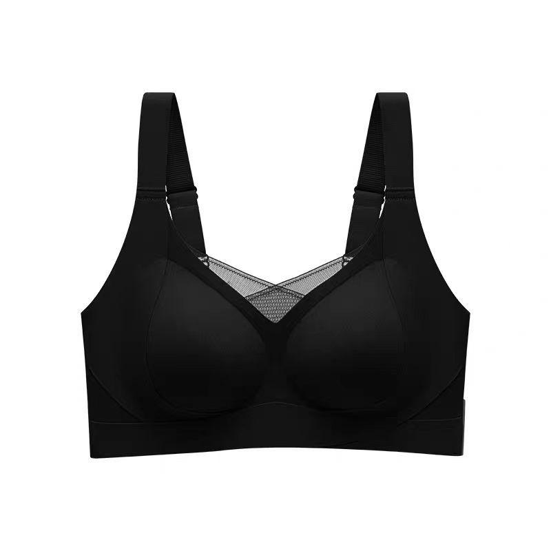 Seamless Lifting Bra for Large Busts - Wire-Free, Anti-Sagging, Armpit Fat Collection, Fixed Cup