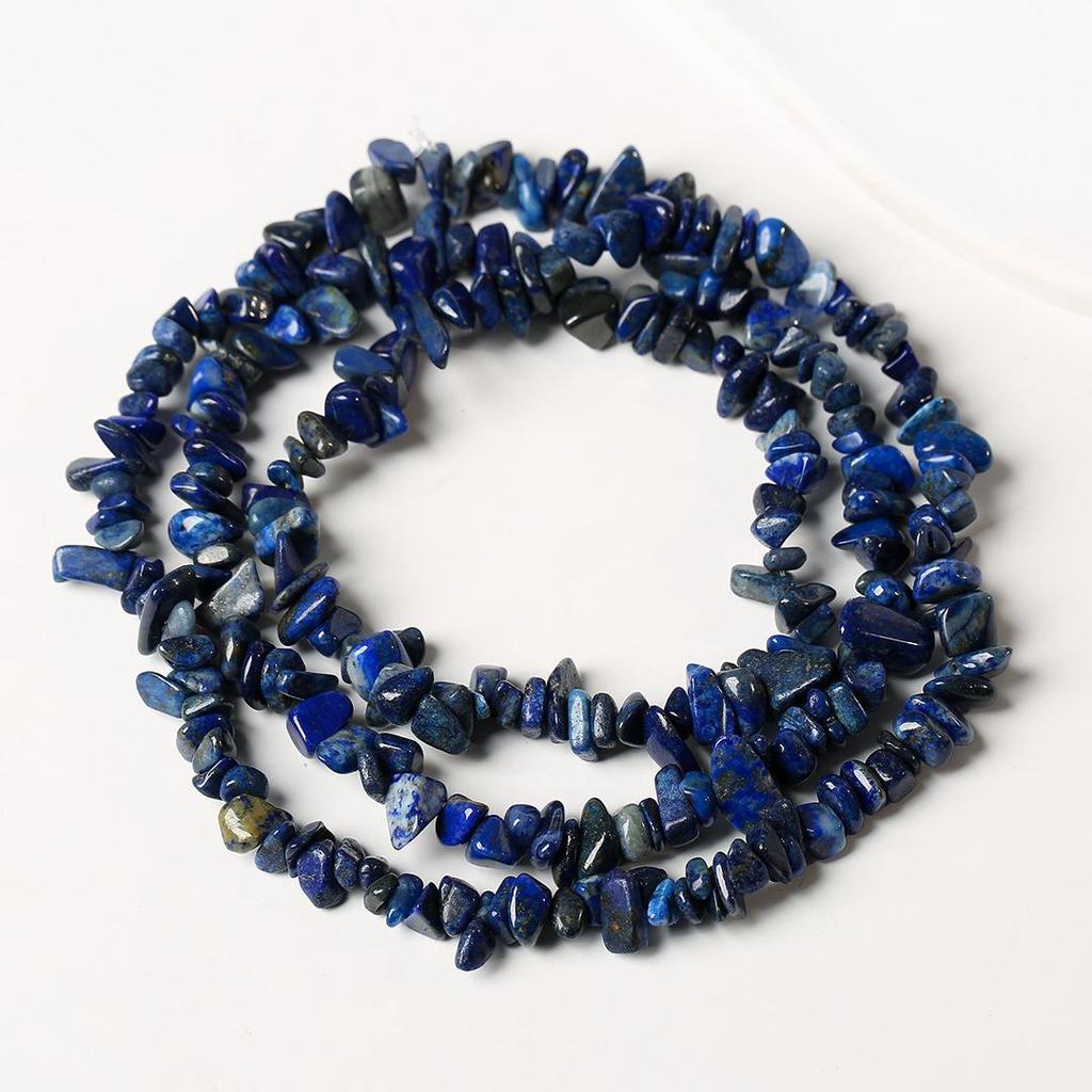 80cm Natürliche Amethyst Splitterkette - Poliert, Unregelmäßige Streifen für DIY Schmuck & Armbänder