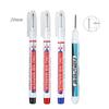 32/20mm Waterproof White Oily Deep Hole Long Nib Head Markers Pen Set for Metal Perforating Bathroom Woodworking Decoration Tool