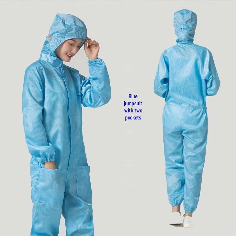 Zi Yi One-Piece Anti-Static Cleanroom Suit