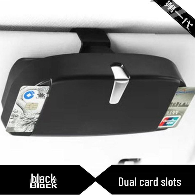 Creative Car Visor Glasses Storage Clip - Multifunctional Holder for Bills, Cards, and Glasses