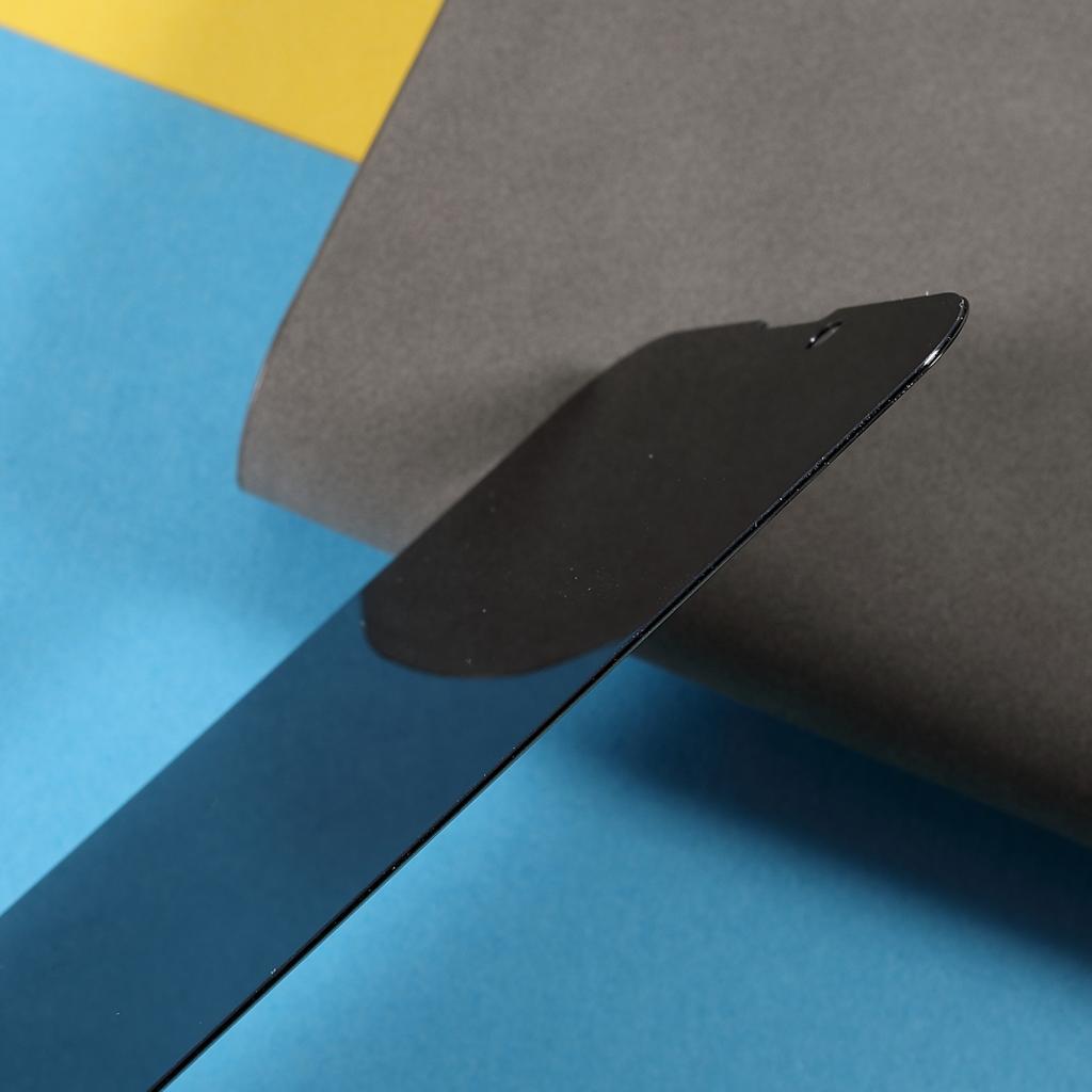 Silk Printing 180 Degree Anti-peep Full Coverage Tempered Glass Screen Protector for iPhone 13 Pro Max/14 Plus