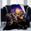 1pc, Magical Disney Characters on a Home Decorative Blanket: Perfect Gift for Bedroom, Living Room, Travel, Camping, Car