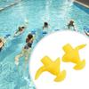 Swimmer Clear Silicone Ear Plugs Adults Hypo-allergenic Earplugs For Swimming