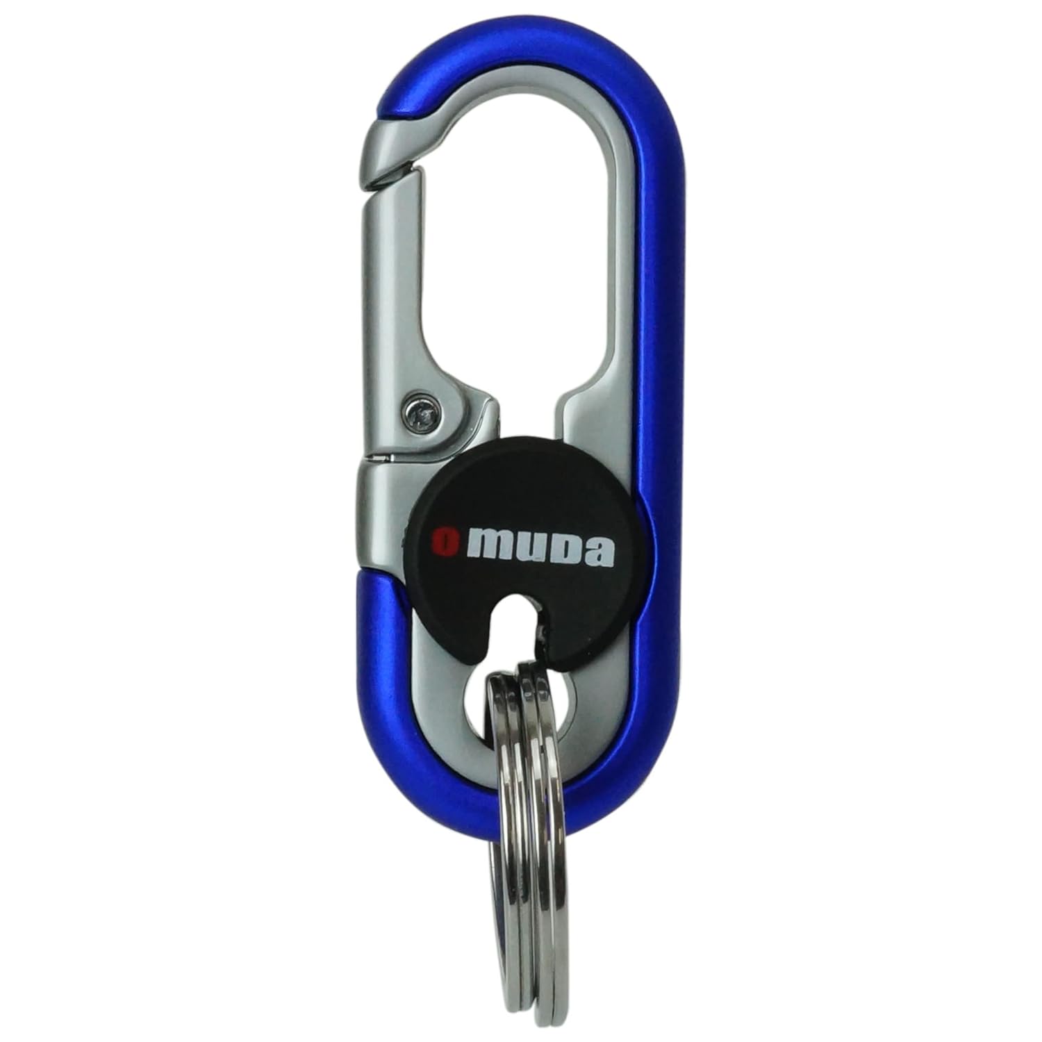 

Carabiner double ring lock function key holder hook fashion design mens accessories keys stylish small item metal PR-OM3746