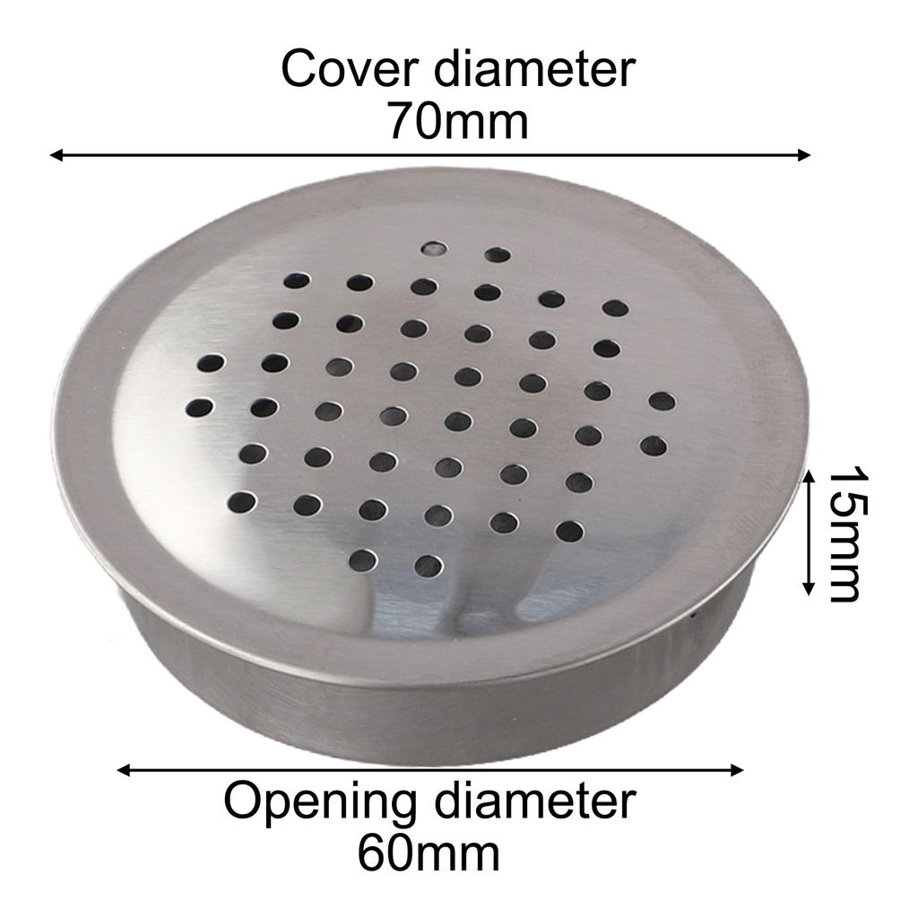 Cabinet Round Air Vent 100mm Air Grilles Ventilation Effective Airflow Design Multiple Size Options DIY Projects