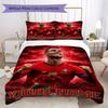 Custom Name Cristiano Ronaldo Pattern Bedding uilt Set uilt Cover Pillowcase Home Decoration Birthday Gift (1*duvet cover+2*pillowcase without core)