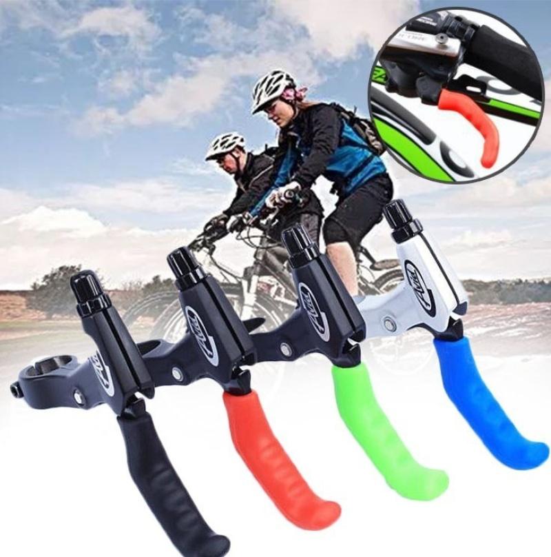 1 Pair Bike Cycling Silicone Brake Lever Cover Sleeve Grips Protector ss