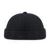Trendy Retro Hip-hop Landlord Hat Melon Rind Hat Smooth Board Without Brim Tang Hat