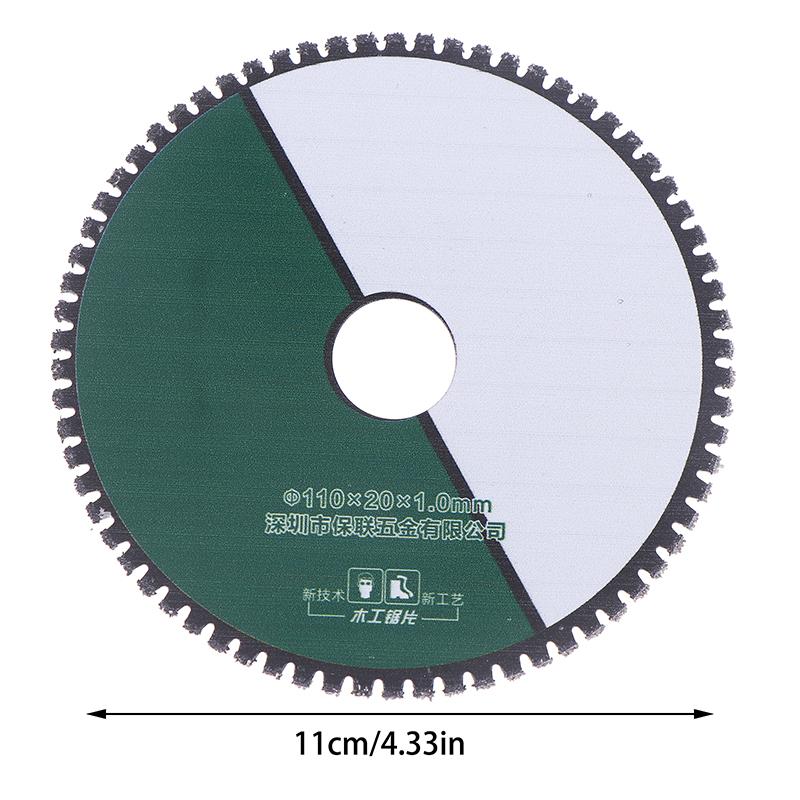 Woodworking Saw Blade 110Mm Multifunctional Plastic Metal Wood Angle Grinder Cutting Disc Alloy Cutting Disc For Grinder