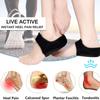 Purastep Gel Heel Cups Silicon Heel Pad for Heel Ankle Pain, Heel Spur Shoe Support Pad for Men and Women Shock Cushion Pad for Heels Cushion Heel