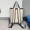 Schoolbag Hot Sale Backpack Large Capacity Couple Backpack Solid Color Simple Travel Backpack Women Backpack Girls